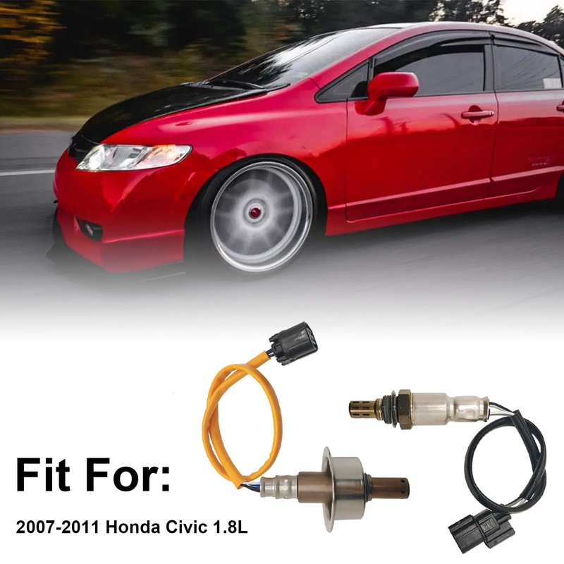 TINJO Oxygen Sensor Upstream & Downstream O2 Sensor Fit for