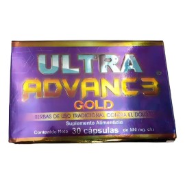 Ultra Advanc3 Gold 30 Capsulas De 500mg