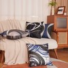 EZVING Throw Pillow Covers for Couch 18x18 Set of 4,Sofa