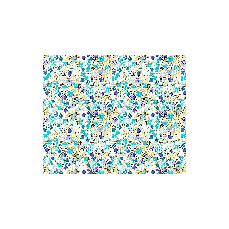 Martina Home Olena Blue Resin Tablecloth 240 x 140 cm