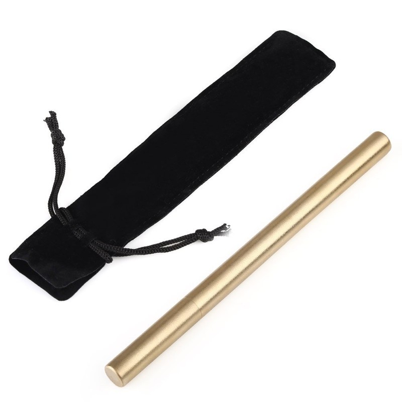 SAGULU Ballpoint Pen Permanent Ballpoint Pen Classical Brass Writing Instrument