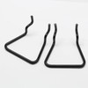 Kyuionty 16Pcs Pegboard Plier Holders, Stainless Steel Double Loop Pegboard