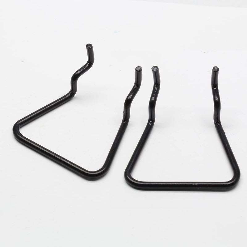 Kyuionty 16Pcs Pegboard Plier Holders, Stainless Steel Double Loop Pegboard