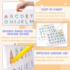LovesTown Double Sided Magnetic Alphabet Tracing Board ABC Letter Learning