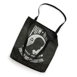 POW MIA flag in grungy style Tote Bag