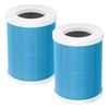 2 Pack Filter H13 True HEPA Filters for DQUGUVY D-AIR_PURIFIER