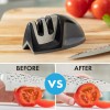 Lecute Afilador De Cuchillos Tijeras Cocina Profesional Portatil