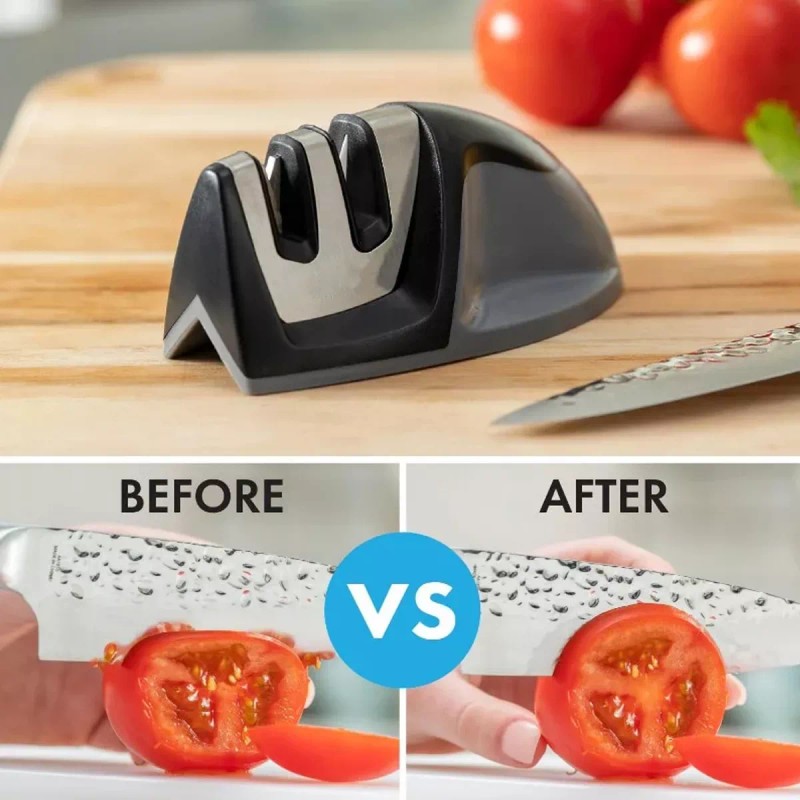 Lecute Afilador De Cuchillos Tijeras Cocina Profesional Portatil