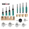 CSOOM Pack of 10 Flush Cutter with 2 Impact Magnetic