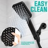 Metpure Handheld Shower Head with Easy Clicker for Multiple Sprays.