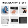 PMMASTO Wall Mounted Coat Hooks- Stainless Steel Rust-Resistant Bathroom Hangers