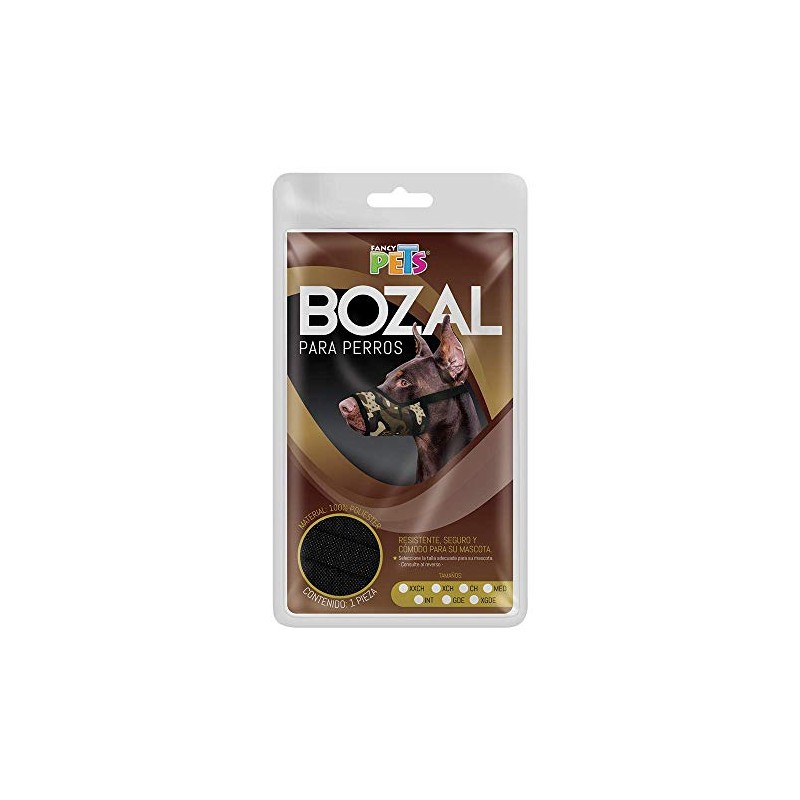 Fancy Pets Bozal con Forro de Malla GDE para Perros