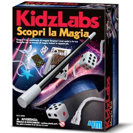 4M Scopri la Magia Kit Esperimenti Magici per Bambini | Gioco Educativo STEM con 12 Trucchi di Magia Facili da Imparare | Divertimento e Apprendimento 8+