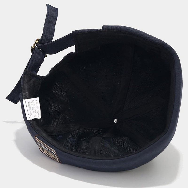 Cotton Docker Cap Men's Adjustable Sailor Hat Cap Without Visor