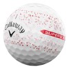 Paquete De 12 Pelotas De Golf Chrome Supersoft Glitter Rojo