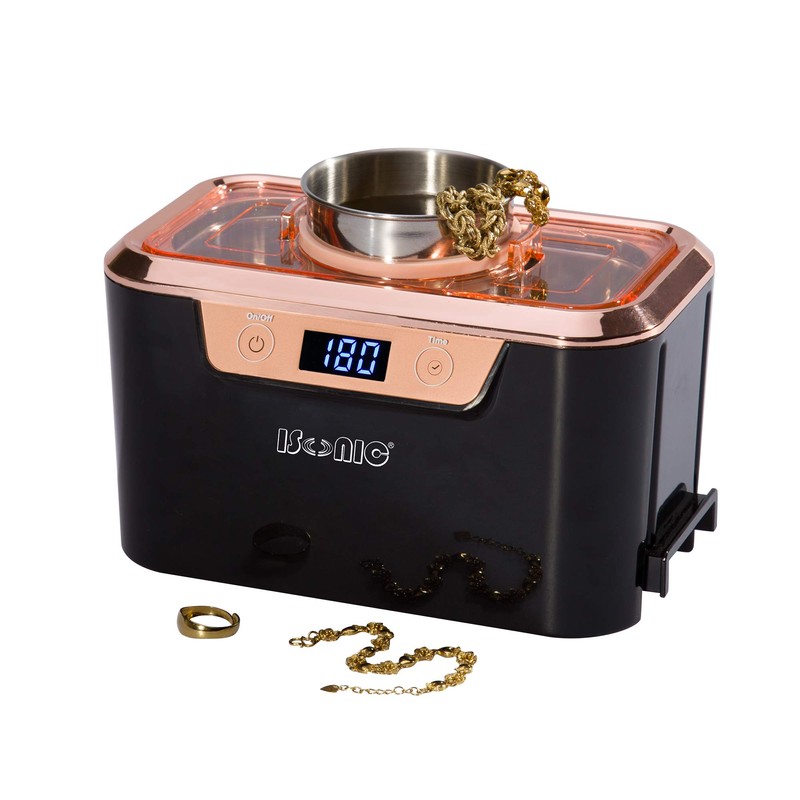 iSonic® Miniaturized Commercial Ultrasonic Cleaner DS310 with Cleaning Solution Concentrate