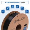 3DHoJor High Speed PLA Filament 1.75mm,3D Printer Filament,1kg Cardboard Spool