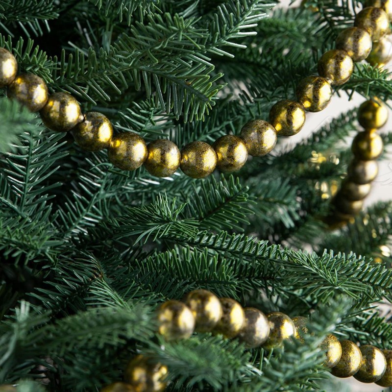 Christmas Bead Chain 10M, Luxury Plastic Garland, Xmas Tree Hanging