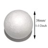 Pro Bamboo Kitchen 50pcs White Process Foam Polystyrene Spheres 1-1/2"