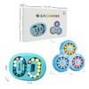 EACHHAHA 2 Pieces Magic Beans Set, Rotating Finger Cube Toy,