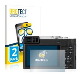 BROTECT Screen Protectors for Panasonic Lumix DC-TZ95 Ultra Clear Pack of 2
