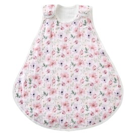 Regalo Mon qmi Prime Monami Prim 6-ply Gauze Sleeper 100% Cotton Side Opening Holm Tested Newborn Baby Shower Gift