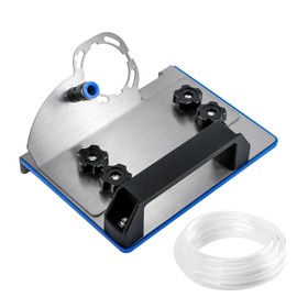 Angle Grinder Stand for Tile 45 Chamfer Cutting, Tile Cutter Tool with Hose 45 Degree Tile Chamfering Tool Angle Grinder Tool for 100-Type Angle Grinders(COLOR:Without Cutting disc)