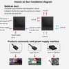F12012 Computer CPU Cooling Fan Ultra Thin Desktop Computer Cooler
