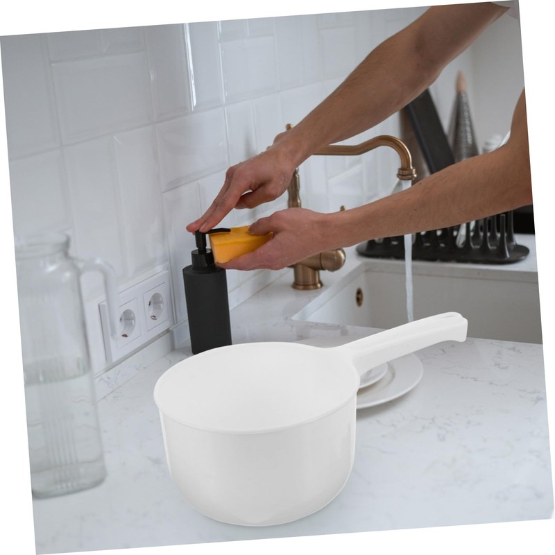 Mobestech 3Pcs Household Water Dippers Ergonomic Multi Function Water Scoops