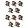 Unbranded 10Pcs Cabinet Catches Cupboard Stop Closer For Wardrobe Hardware