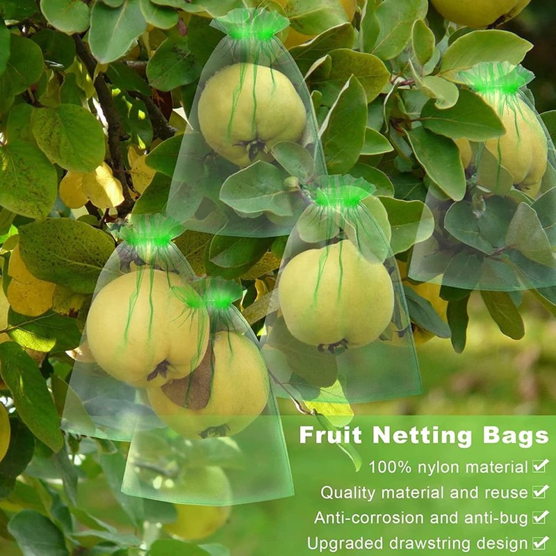 Yosoo Bolsas de Protección de Frutas, Bolsas de Malla para