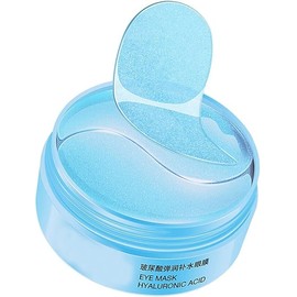 Bluemega Parches para Ojos Parches para Debajo de los Ojos (30 Pares), Máscaras para Debajo de los Ojos de Colágeno Hidrolizado con Retinol