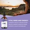 Vimergy Organic Zinc Supplements For Women & Men (7.5mg Liquid