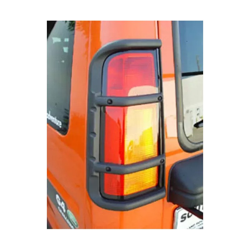 Feiteplus Land Rover Rear Tail Light Lamp Guards Set Pair
