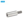 PATIKIL 12pcs M3 Standoffs, M3 12+6mm Spacer Standoffs Steel Threaded