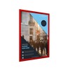 BNV Aluminum Front Load Snap Poster/Picture Frame, Red, 16x20 Inches,
