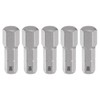 sourcing map 5pcs H8 Hex Screwdriver Bit 1/4" Hex Shank