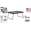 Durable 17"x12.2" Folding Campfire Grill – Ideal for Outdoor Cooking