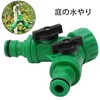 abs and tpr hose joint faucet with bifurcation on/off switch