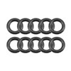sourcing map Pack of 10 flanges disc nitrile rubber O-rings