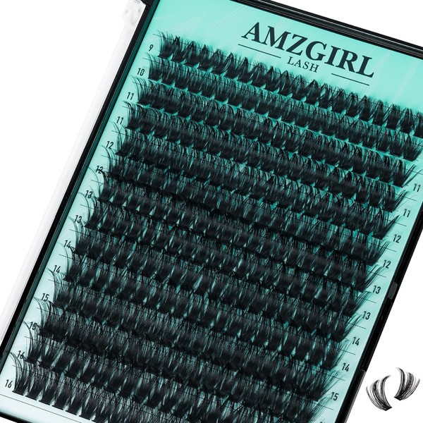 Clusters Lash Wispy 280PCS Individual Eyelashes 90D 9-16mm Cluster Eyelash