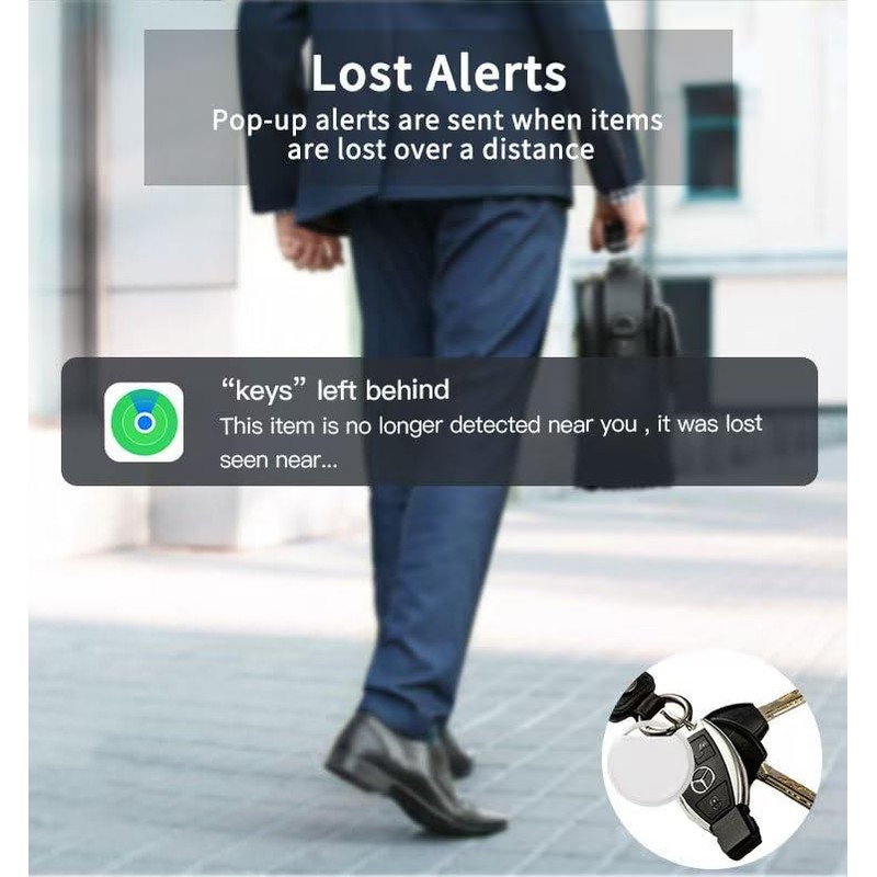 Tracker, Bluetooth Luggage Tracker Works with Apple Find My APP