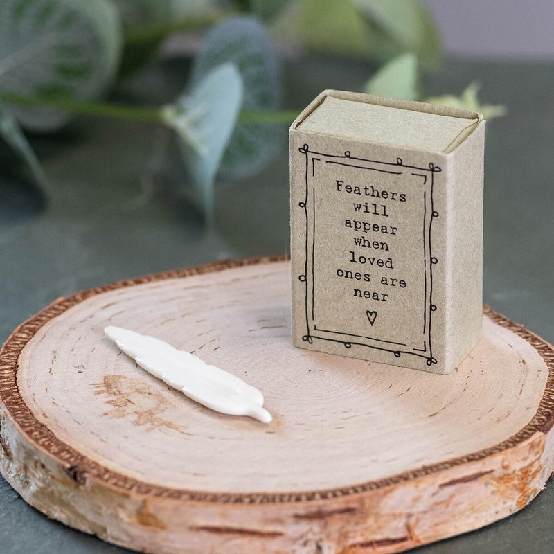 East of India Feather will appear when a loved ones