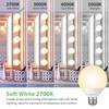 DEGNJU LED Vanity Light Bulbs, 60W Equivalent, Bathroom Light Bulbs