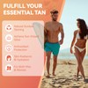 Tanning Gummies for Women and Men, Self Tan Supplement -
