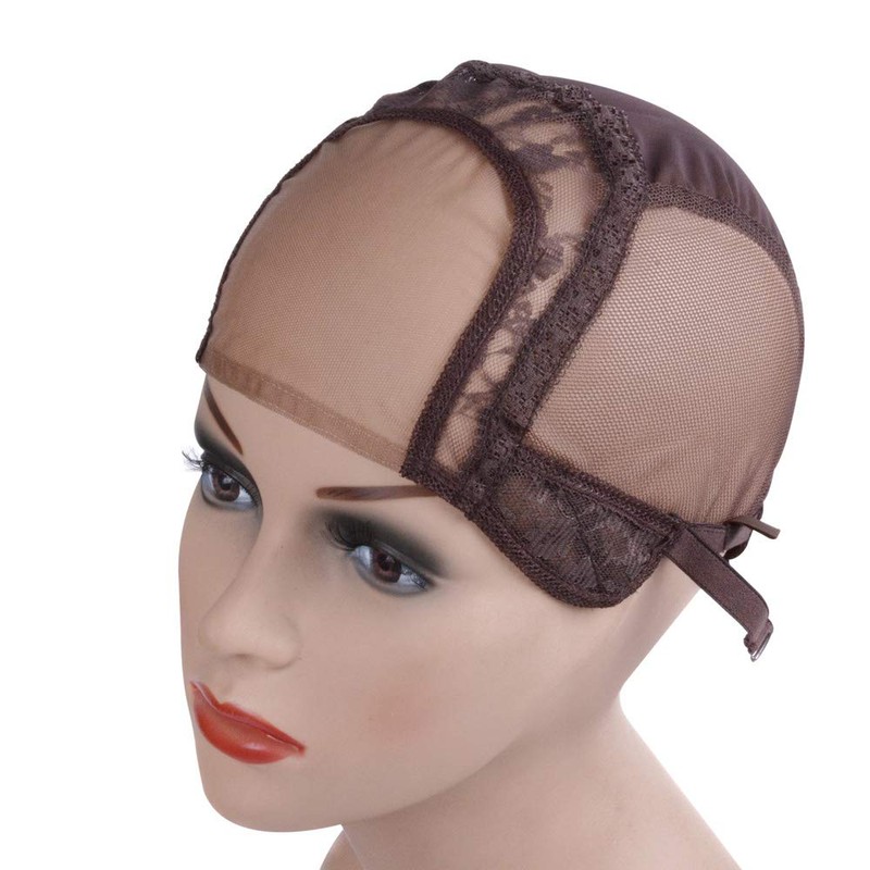 4X4 Inch U Part Swiss Lace Wig Cap for Making