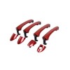 HUYILUN0104 Red 1 Lot 4 Doors Exterior Handle Outer Door