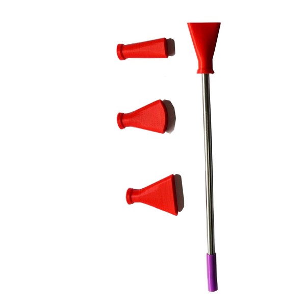 JILINWEI Stainless Steel Straw Blow Nozzles Set for Acrylic Paint