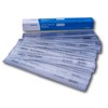 Pack of 20 shatter resistant clear plastic rulers 30cm (12