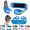 Vvinca Kids Swim Goggles for Age 3-6, Toddler Swimming Goggles